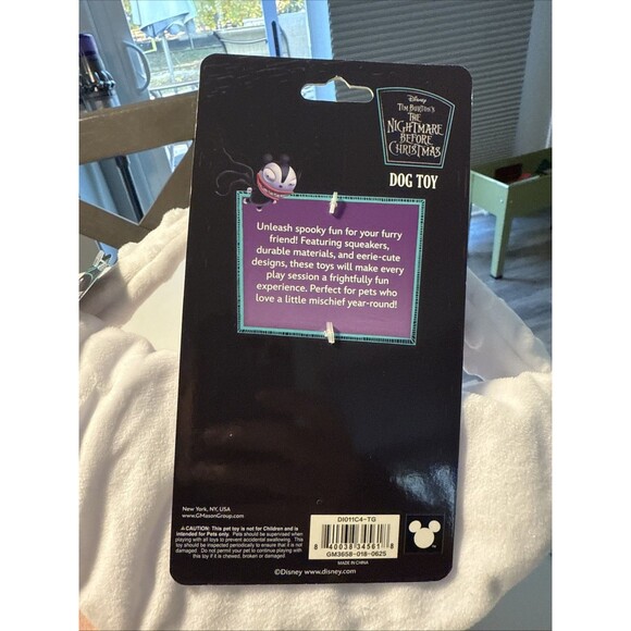 Disney The Nightmare Before Christmas Zero Dog Toy Plush Halloween Holiday Pet - Picture 4 of 4